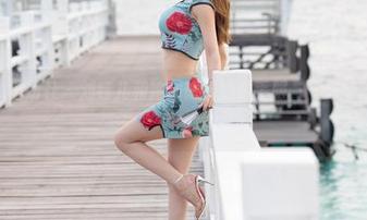 MiStar魅妍社 – 刘钰儿和她那诱人的水手服，下载专属的海浪体验！