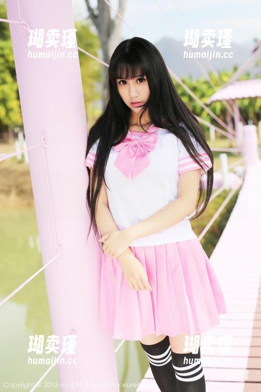 MyGirl美媛馆 - 黑色写真：唐琪儿的鬼才点子，照片就是最好的证明