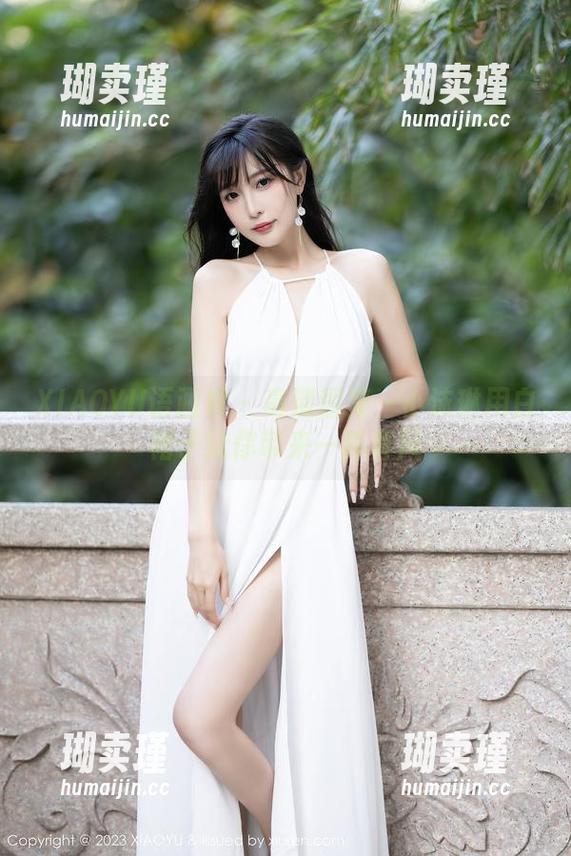 XIAOYU语画界 - 高清图集—小沫琳用白裙子给你带来一阵春风