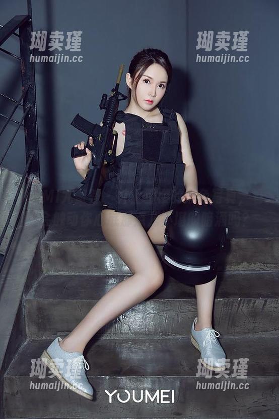 YouMi尤蜜荟-井上雪樱 YouMi尤蜜荟 - 井上雪樱的黑色写真,看了会触动你心底那点儿不堪的暗涌吗?