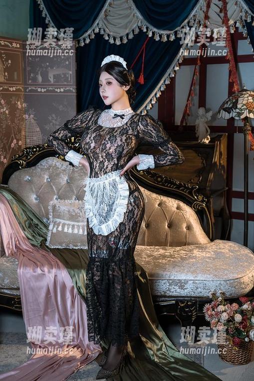 奈汐酱Nice 作品中的透明与浓郁,奈汐酱Nice的棕色女仆分享,或许你会被这种风格吸引。
