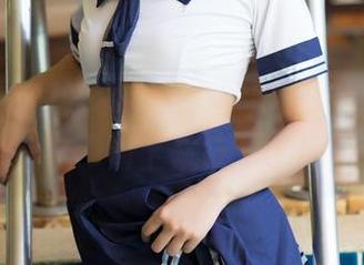 推女神 – 最新水手服，欧阳妮娜娜今天又在“海上航行”了！