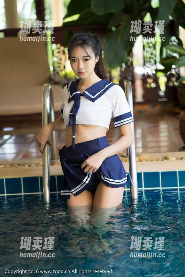 推女神-欧阳妮娜娜 推女神 - 最新水手服,欧阳妮娜娜今天又在“海上航行”了!