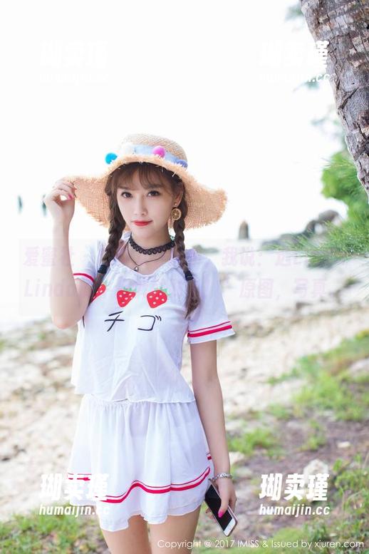 爱蜜社 - “剪刀石头布，我说：选LindaLinda的牛仔裤就对了！”原图，写真。