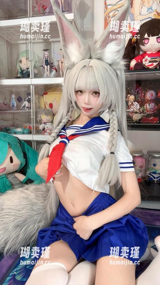 白栎Shirly 搞怪又可爱,白栎Shirly的丰川祥子校服私拍套图,眼花缭乱